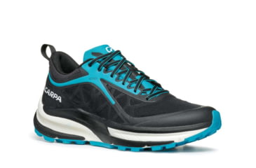 Image of Scarpa Golden Gate ATR GTX Shoes - Mens, Black/Azure, 42.5, 33076/201-BlkAzr-42.5