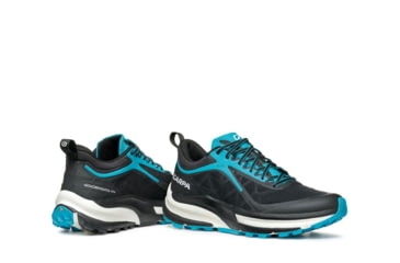 Image of Scarpa Golden Gate ATR GTX Shoes - Mens, Black/Azure, 42.5, 33076/201-BlkAzr-42.5