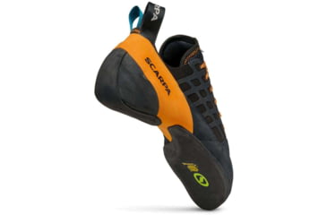 Image of Scarpa Instinct Climbing Shoes, Black/Orange, 39.5, 70036/000-BlkOrg-39.5