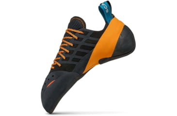 Image of Scarpa Instinct Climbing Shoes, Black/Orange, 39.5, 70036/000-BlkOrg-39.5