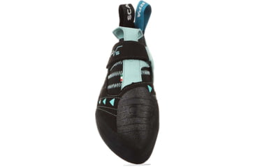 Image of Scarpa Instinct VS Climbing Shoes - Womens, Black/Aqua, 37.5, 70013/002-BlkAqua-37.5