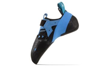 Image of Scarpa Instinct VSR Climbing Shoes - Women's, Black/Azure, Medium, 34, 70015/000-BlkAzr-34