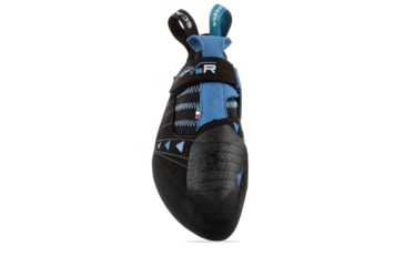 Image of Scarpa Instinct VSR Climbing Shoe - Womens, Black/Azure, 34, 70015/000-BlkAzr-34