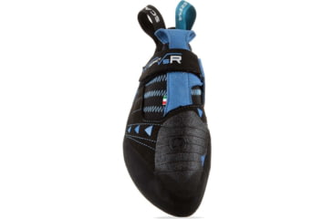 Image of Scarpa Instinct VSR Climbing Shoes, Black/Azure, 38, 70015/000-BlkAzr-38