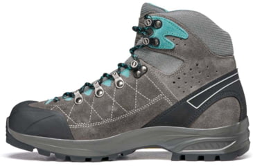 Image of Scarpa Kailash Trek GTX Backpacking Boots - Womens, Smoke/Lagoon, Medium, 36, 61056/202-SmkLag-36