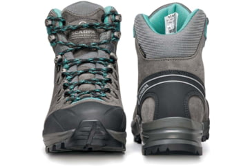 Image of Scarpa Kailash Trek GTX Backpacking Boots - Womens, Smoke/Lagoon, Medium, 36, 61056/202-SmkLag-36