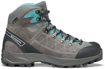 Image of Scarpa Kailash Trek GTX Backpacking Boots - Womens, Smoke/Lagoon, Medium, 36, 61056/202-SmkLag-36
