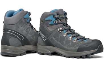 Image of Scarpa Kailash Trek GTX Hiking Shoes , Wide- Mens, Shark Grey/Lake Blue, 42, 61056/200.3-SrkgryLkblu-42