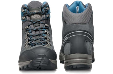Image of Scarpa Kailash Trek GTX Hiking Shoes , Wide- Mens, Shark Grey/Lake Blue, 42, 61056/200.3-SrkgryLkblu-42