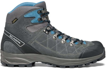Image of USED Scarpa Kailash Trek GTX Hiking Shoes , Wide- Men's, Shark Grey/Lake Blue, 44.5, 61056/200.3-44.5, EDEMO1