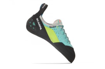 Image of Scarpa Maestro Climbing Shoes - Womens, Green Blue, Medium, 35, 70097/002-Grnblu-35