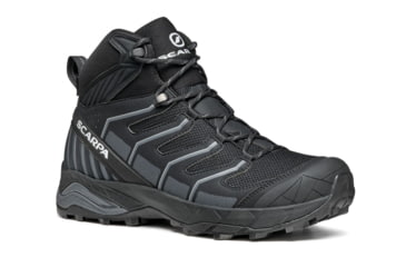 Image of Scarpa Maverick Mid GTX Hiking Shoes - Mens, Black/Grey, 45.5, 63091/200-BlkGry-45.5