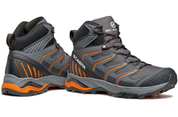 Image of Scarpa Maverick Mid GTX Hiking Shoes - Mens, Iron Grey/Orange, 44.5, 63090/200-IgryOrg-44.5