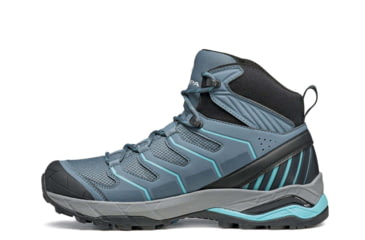Image of Scarpa Maverick Mid GTX Hiking Shoes - Womens, Storm Grey/Aqua, 39.5, 63090/202-SgryAqua-39.5