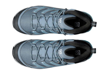 Image of Scarpa Maverick Mid GTX Hiking Shoes - Womens, Storm Grey/Aqua, 39.5, 63090/202-SgryAqua-39.5