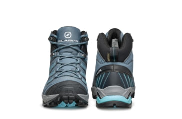 Image of Scarpa Maverick Mid GTX Hiking Shoes - Womens, Storm Grey/Aqua, 38.5, 63091/202-SgryAqua-38.5