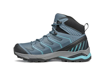 Image of Scarpa Maverick Mid GTX Hiking Shoes - Womens, Storm Grey/Aqua, 38.5, 63091/202-SgryAqua-38.5