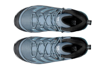 Image of Scarpa Maverick Mid GTX Hiking Shoes - Womens, Storm Grey/Aqua, 38.5, 63091/202-SgryAqua-38.5