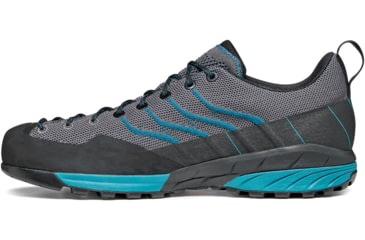 Image of Scarpa Mescalito KN Climbing Shoes - Mens, Grey/Lake Blue, 43, 72111-350-GryLblu-43