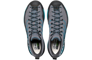 Image of Scarpa Mescalito KN Climbing Shoes - Mens, Grey/Lake Blue, 43, 72111-350-GryLblu-43