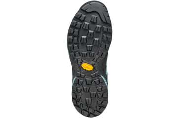 Image of Scarpa Mescalito KN Climbing Shoes - Womens, Grey/Aqua, 38.5, 72111-352-GryAqua-38.5