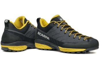 Image of Scarpa Mescalito Planet Approach Shoes - Mens, Gray/Curry, 43.5, 72104/350-GryCury-43.5