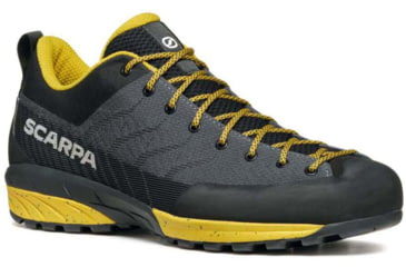 Image of Scarpa Mescalito Planet Approach Shoes - Mens, Gray/Curry, 43.5, 72104/350-GryCury-43.5