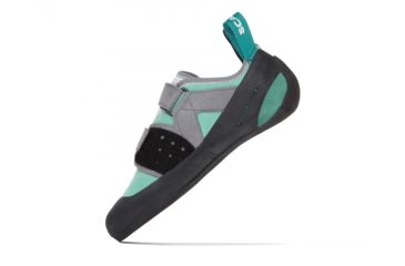 Image of Scarpa Origin Climbing Shoes - Womens, Green Blue/Smoke, Medium, 37, 70025/002-GbluSmk-37