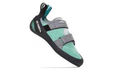Image of Scarpa Origin Climbing Shoes - Womens, Green Blue/Smoke, Medium, 37, 70025/002-GbluSmk-37