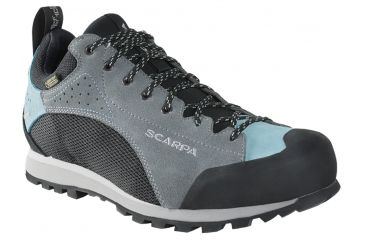 Image of Scarpa Oxygen GTX Hiking Shoe - Women's-Black/Smoke-Medium-37.5
