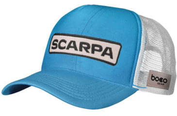 Image of Scarpa Patch Trucker Hat, Azure, One Size, SGEAR.PATCHTRUCK22-Azr-OS