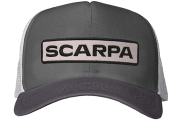 Image of Scarpa Patch Trucker Hat, Grey, One Size, SGEAR.PATCHTRUCK22-Gry-OS