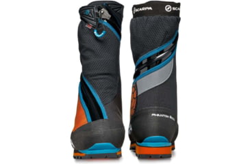 Image of Scarpa Phantom 6000 Mountaineering Boots, Black/Orange, 42, 87408/500-BlkOrg-42