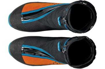 Image of Scarpa Phantom 6000 Mountaineering Boots, Black/Orange, 42, 87408/500-BlkOrg-42