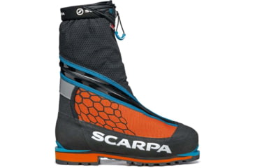 Image of Scarpa Phantom 6000 Mountaineering Boots, Black/Orange, 42, 87408/500-BlkOrg-42