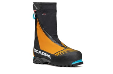 Image of Scarpa Phantom 6000 Mountaineering Boots, Black/Orange, 39, 87409/500-BlkOrg-39