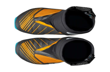 Image of Scarpa Phantom 6000 Mountaineering Boots, Black/Orange, 39, 87409/500-BlkOrg-39