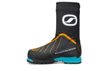Image of Scarpa Phantom 6000 Mountaineering Boots, Black/Orange, 39, 87409/500-BlkOrg-39