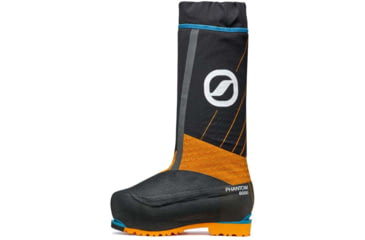 Image of Scarpa Phantom 8000 Mountaineering Boots, Black/Bright Orange, 41, 87401/500-BlkBorg-41