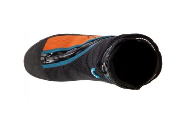 Image of Scarpa Phantom 6000 Mountaineering Boots - Mens, Black/Orange, Medium, 47, 87407/500-BlkOrg-47