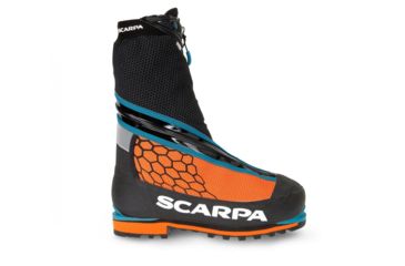 Image of Scarpa Phantom 6000 Mountaineering Boots - Mens, Black/Orange, Medium, 47, 87407/500-BlkOrg-47