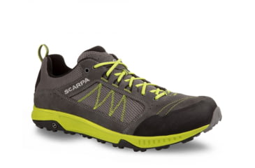 Image of Scarpa Rapid Trail Running Shoes - Mens, Dark Grey/Green, Medium, 43, 33355/350-DkgryGrn-43