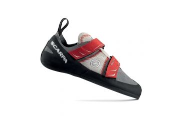 Image of Scarpa Reflex Climbing Shoe - Mens-Smoke/Parrot-45