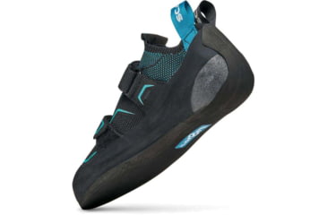 Image of Scarpa Reflex V Climbing Shoes - Womens, Black/Ceramic, 38.5, 70067/002-BlkCer-38.5