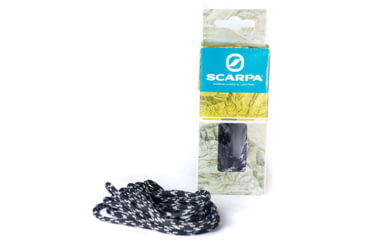 Image of Scarpa Replacement Shoe Laces - Climbing, Black/Grey, 150, MF.L952/160-BlkGry-150