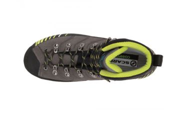 Image of Scarpa Ribelle HD Mountaineering Boots - Mens, Titanium/Lime, Medium, 41, 71085/250.4-TitLim-41