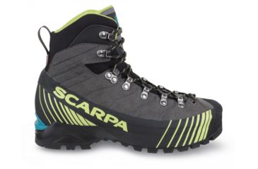 Image of Scarpa Ribelle HD Mountaineering Boots - Mens, Titanium/Lime, Medium, 41, 71085/250.4-TitLim-41