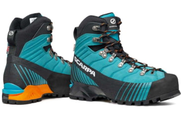 Image of Scarpa Ribelle HD Mountaineering Shoes - Womens, Ceramic/Baltic, 38, 71088/252-CerBal-38