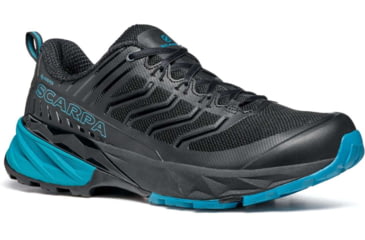 Image of Scarpa Rush GTX Trailrunning Shoes - Mens, Black/Ottanio, 42.5, 33080/200-BlkOtt-42.5