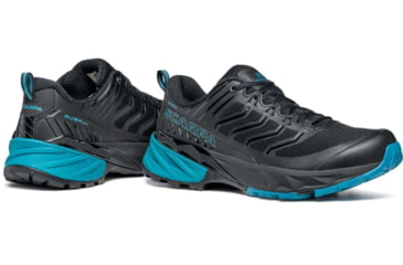 Image of Scarpa Rush GTX Trailrunning Shoes - Mens, Black/Ottanio, 42.5, 33080/200-BlkOtt-42.5
